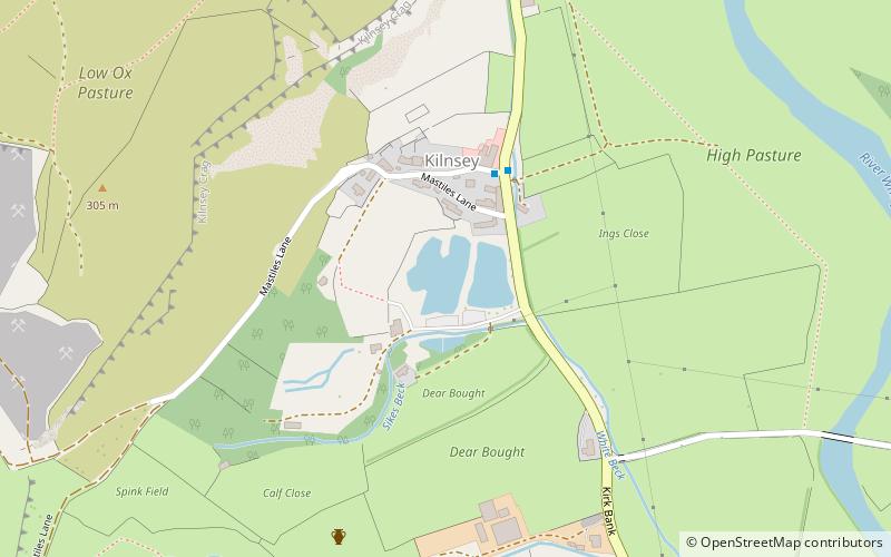 Kilnsey Park Estate location map