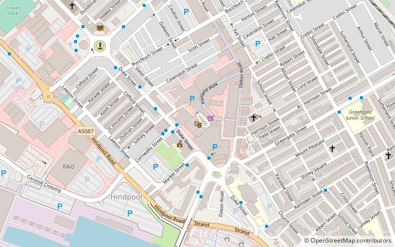 The Forum location map