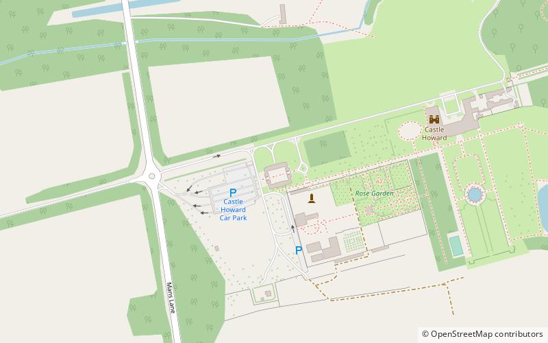 The Yorkshire Arboretum location map