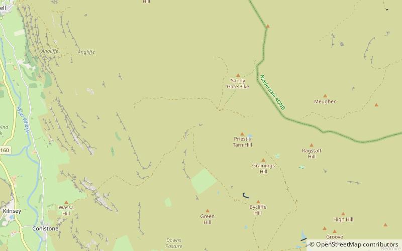 Mossdale Caverns location map