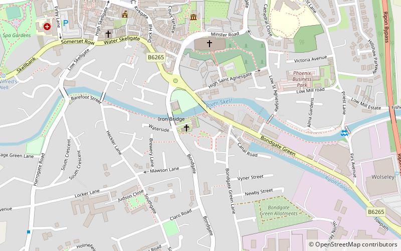 St John's Almshouses location map