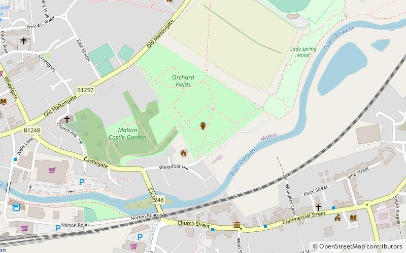 Derventio Brigantum location map