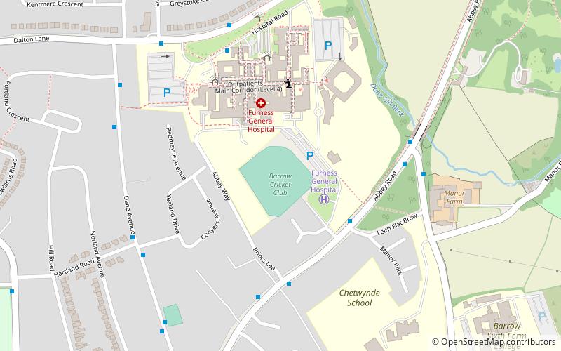 Ernest Pass Memorial Ground location map