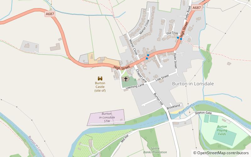 All Saints Church location map