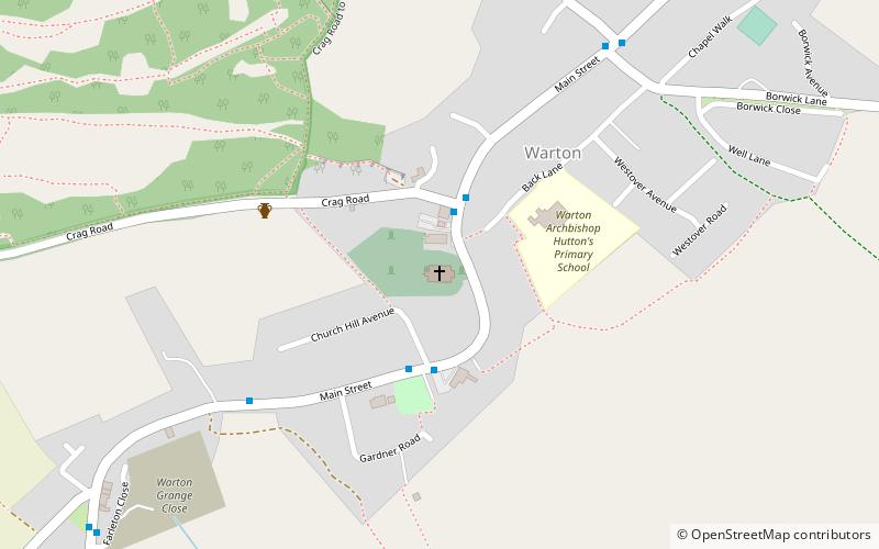 St Oswald's Church location map