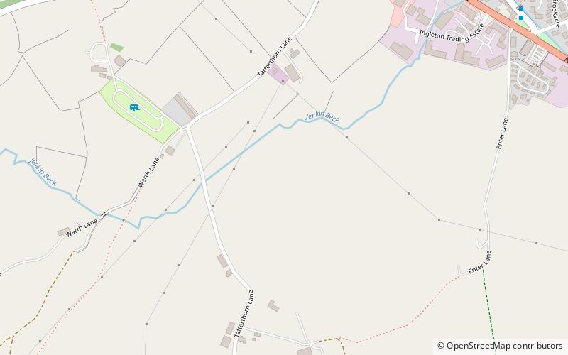 ingleton coalfield location map