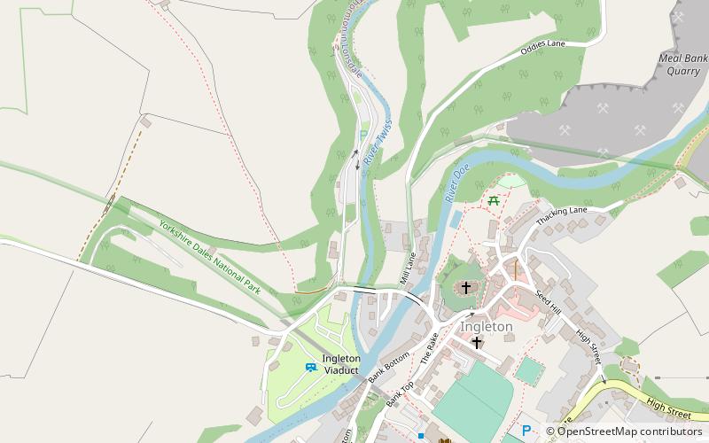 Ingleton Pottery location map