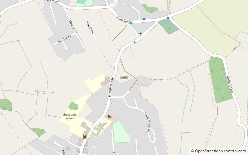 St John's Church location map