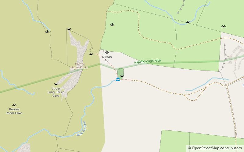 Alum Pot location map