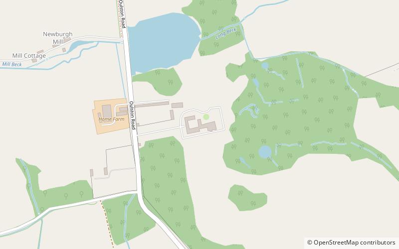 Newburgh Priory location map