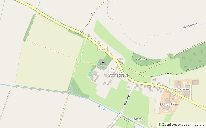 Stonegrave Minster location map