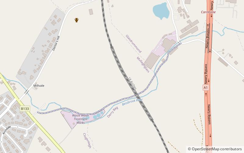 Craigmore Viaduct location map