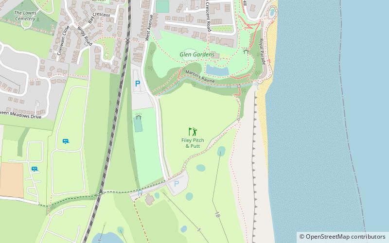 Filey Pitch And Putt location map