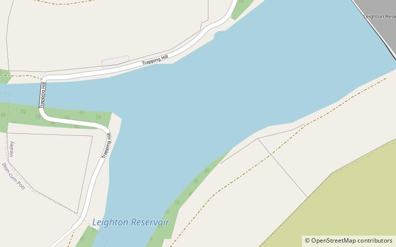 Leighton Reservoir location map