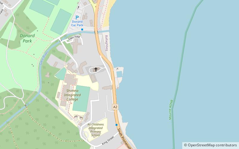 Pozas de marea location map