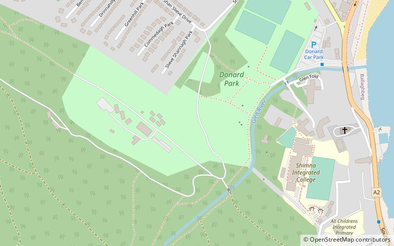 Donard Park location map