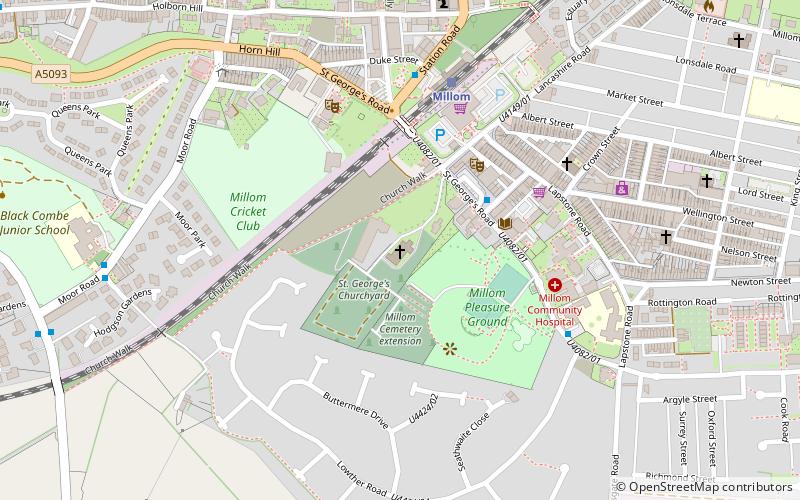 St George's Church location map