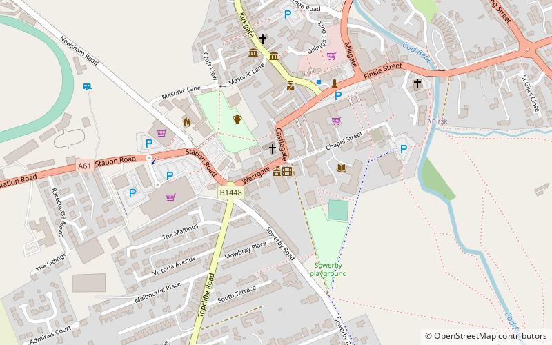Thirsk & Sowerby Institute location map