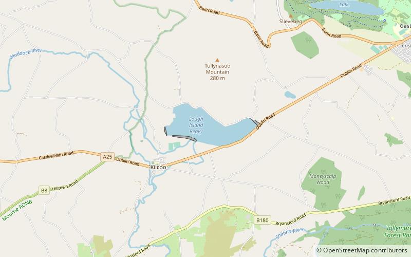 Lough Island Reavy location map