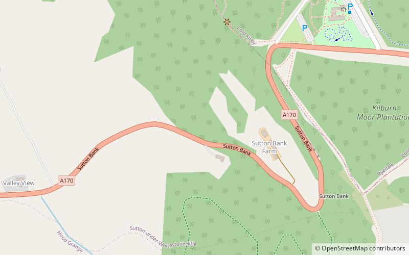 Hambleton Hills location map