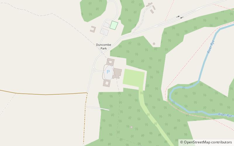 Duncombe Park location map