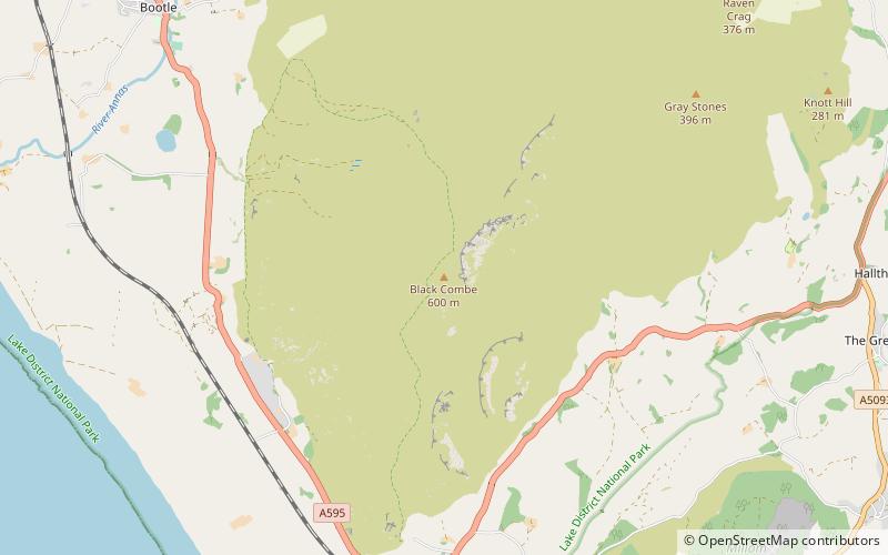 Black Combe location map