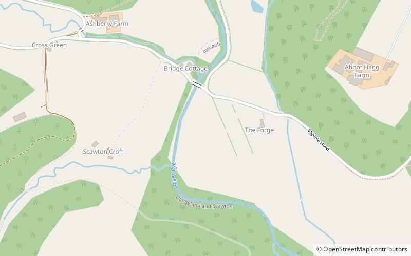 Ryedale location map