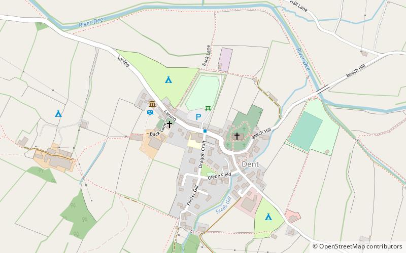 Dentdale location map