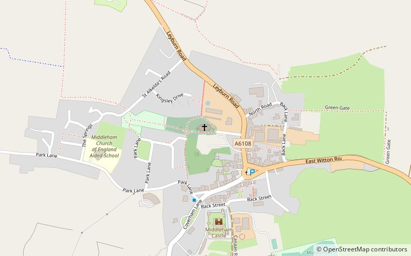 Church of St Mary and St Alkelda location map