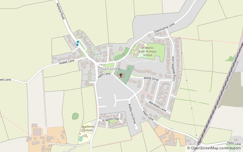 St Mark's Church location map
