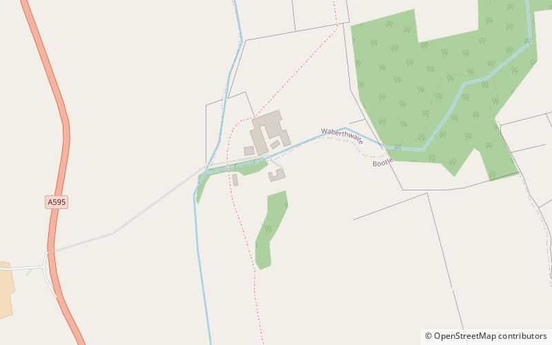 Seaton Priory location map