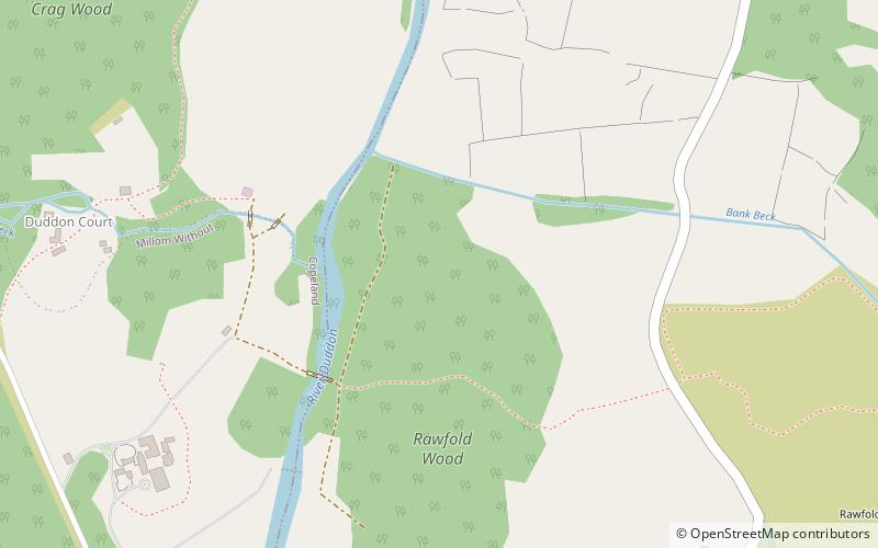 Duddon Valley location map