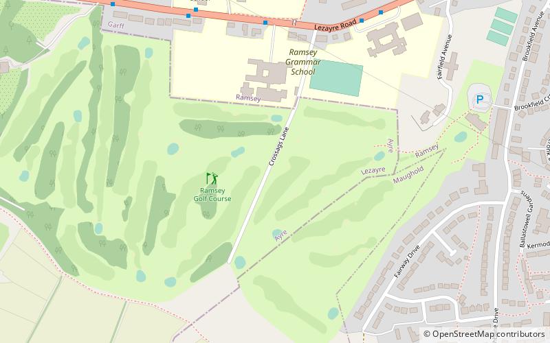 ramsey golf club location map