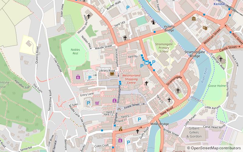 St Thomas' Church location map