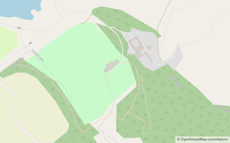Castle Coole location map