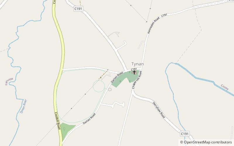 tynan abbey location map