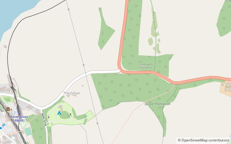 Muncaster War Memorial location map