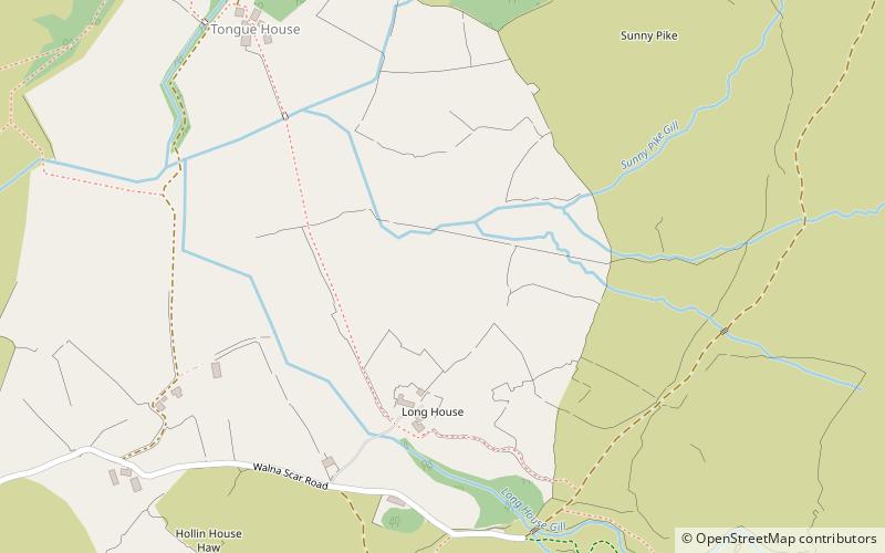 walna scar coniston location map
