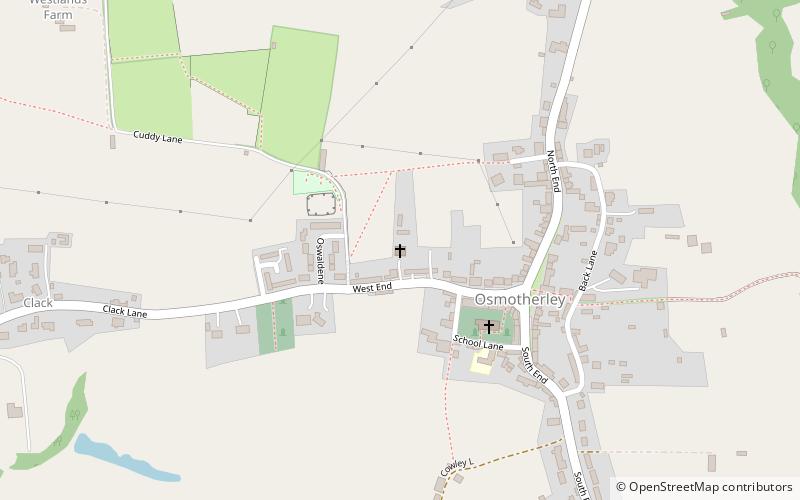 Osmotherley Friends Meeting House location map