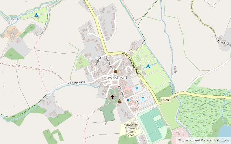 Beatrix Potter Gallery location map