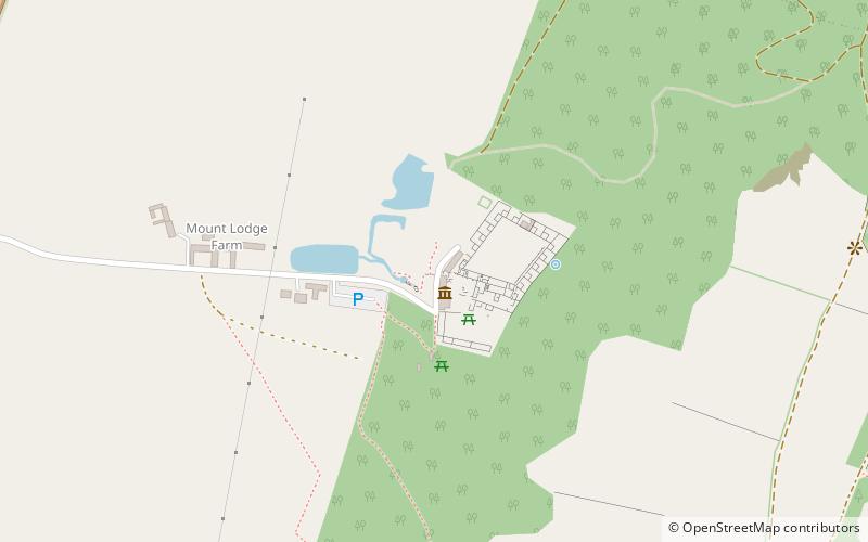 Mount Grace Priory location map