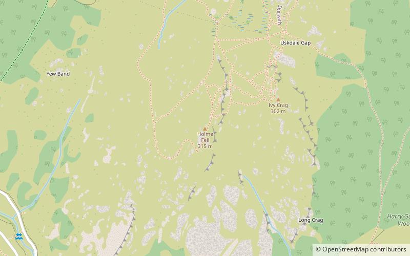 Holme Fell location map