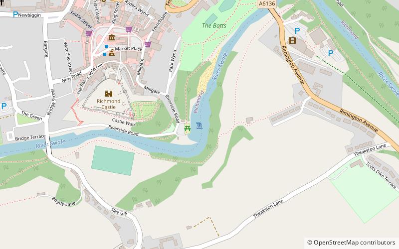 richmond falls location map