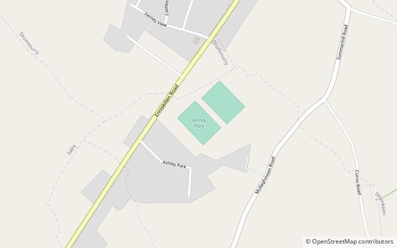 Ferney Park location map