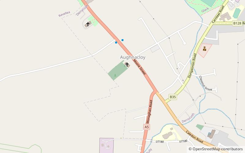 aughnacloy location map
