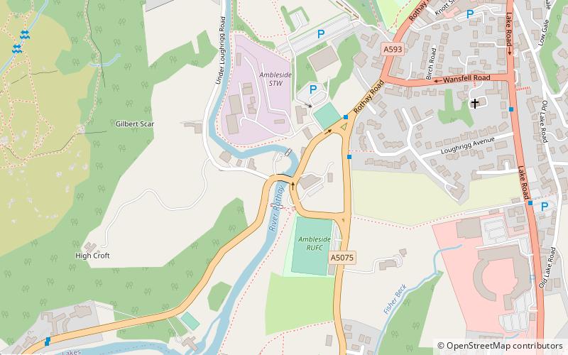 Rothay Manor location map