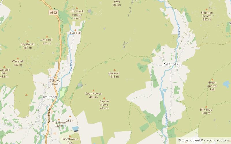 Sallows location map