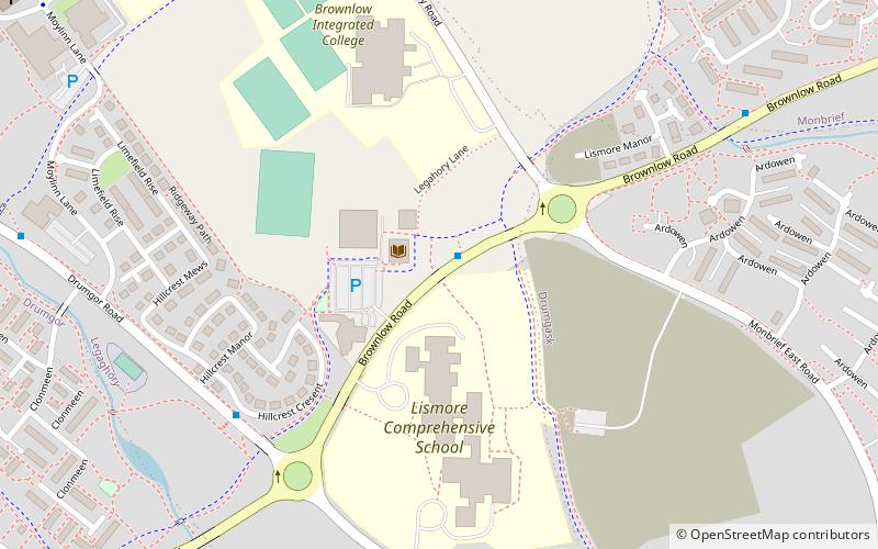 Brownlow Community Hub location map