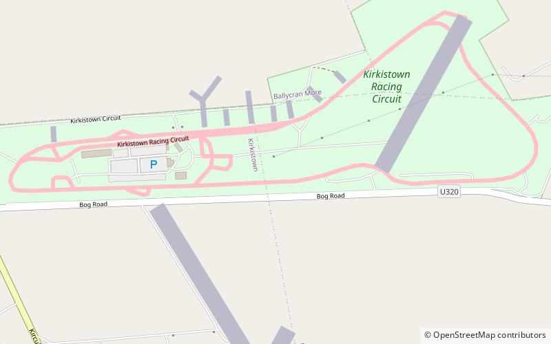 Kirkistown Circuit location map