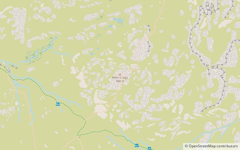 Allen Crags location map